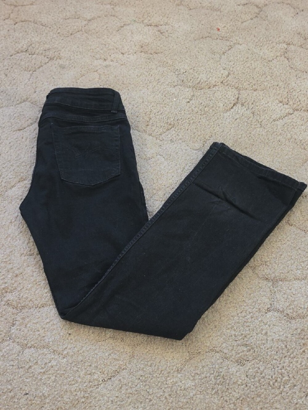 Wrangler Black Bootcut Jeans - Classic Fit